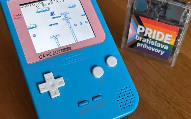 Špeciálny PRIDE gameboy