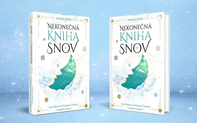 2 výtlačky knihy NEKONEČNÁ KNIHA SNOV