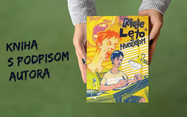 Kniha MOJE LETO S HUBERTOM s mojím podpisom