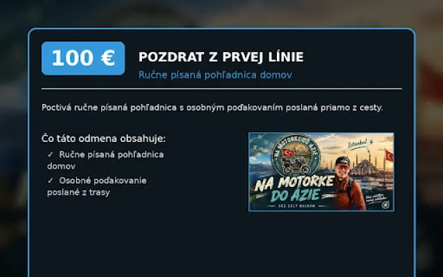 📮 POZDRAV Z PRVEJ LÍNIE