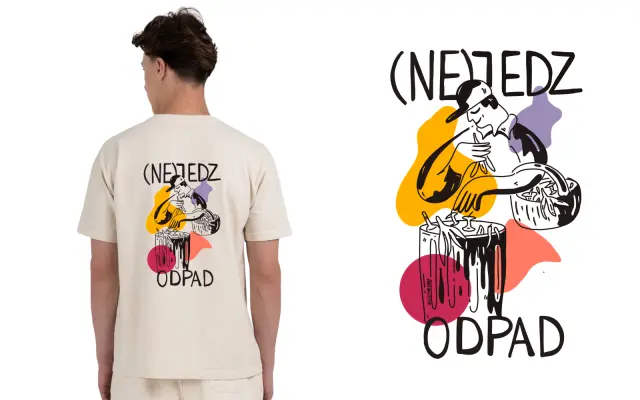 Tričko (Ne)jedz odpad od @dejvthechef