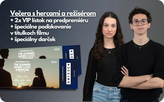 TSWILE.FILM | Večera s hercami + 2x VIP vstupenka na predpremiéru