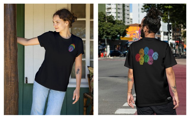 Unisex fairtrade tričko PRIDE Košice