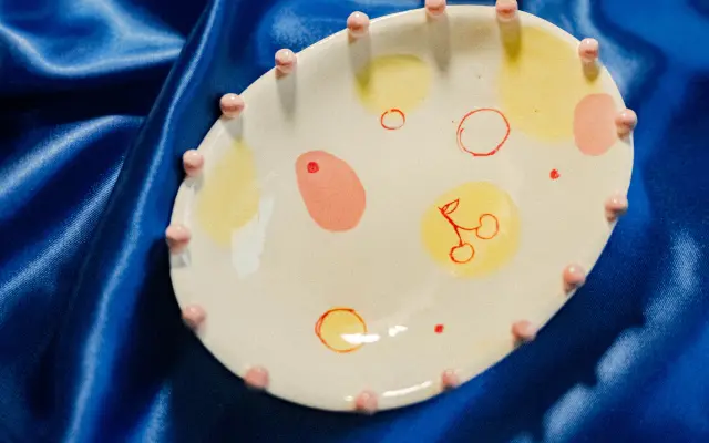 Porcelánový tanierik ČEREŠNE II.