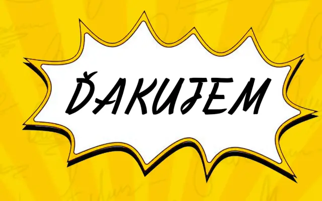 Podpisujem sa pod to!