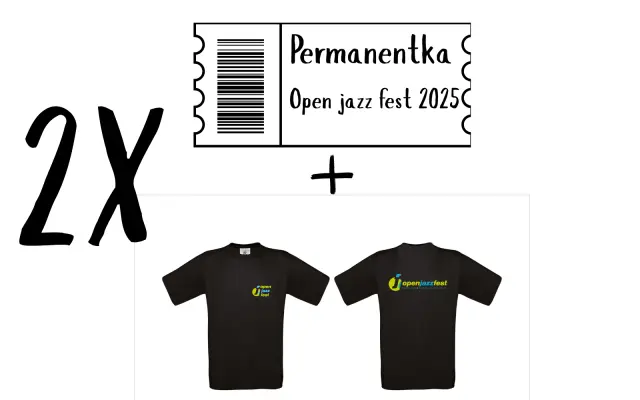 2 x permanentka na obidva dni festivalu a 2 x tričko s logom festivalu | 2x Ticket + 2x t-shirt