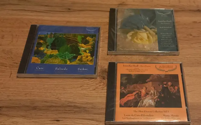 Kolekcia troch CD od skvelej židovskej hobojistky Jennifer Paull