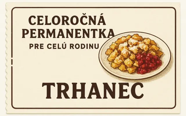 Celoročná permanentka pre celú rodinu