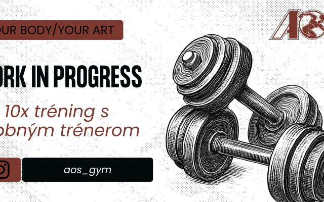 "Work In Progress" -  10x tréning s profesionálnym osobným trénerom