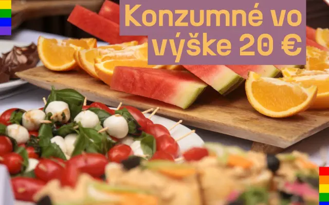 Konzumné vo výške 20 €