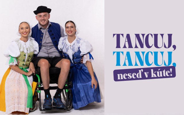 Tričko s folklórnym motívom: „Tancuj, tancuj, neseď v kúte