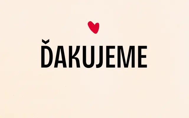 Chcem podporiť len tak pre dobrý pocit