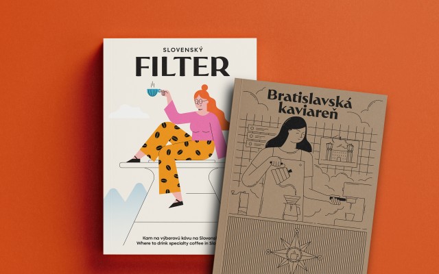 Knihy Slovenský filter + Bratislavská kaviareň