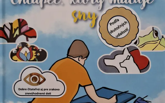 5x kniha :  Chlapec ,ktorý maľuje sny