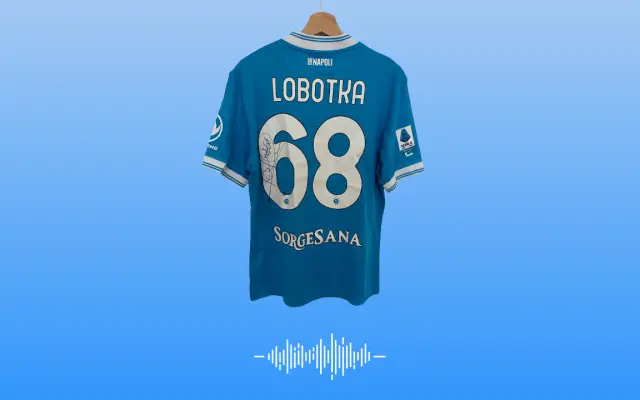 Podpísaný dres Stanislava Lobotku - SSC Neapol