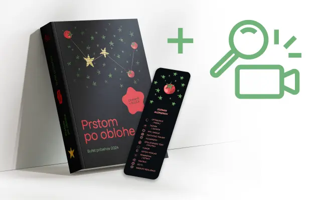 LITERÁRNY MENTORING: Tvoj príbeh pod naším drobnohľadom + KNIHA + ZÁLOŽKA