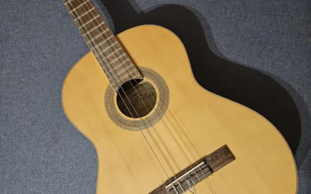 Jedna z mojich prvých gitár!