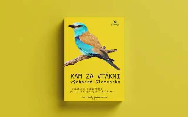 1x kniha KAM ZA VTÁKMI VÝCHODNÉ SLOVENSKO