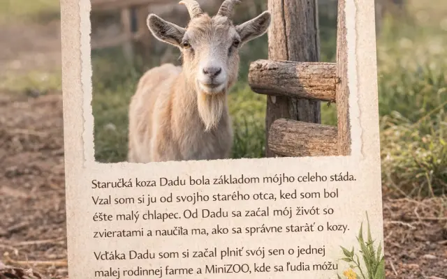 Kartička zo života farmy