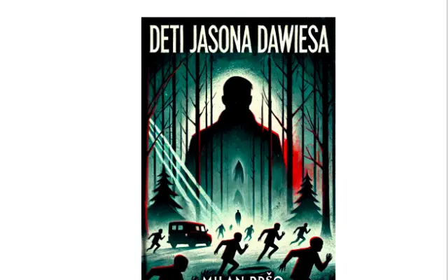 Kniha Deti Jasona Dawiesa s podpisom autora