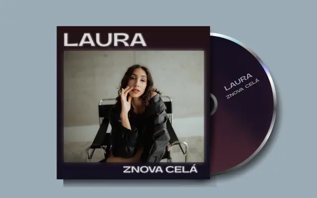 1x CD Laura - Znova celá / s venovaním a podpisom