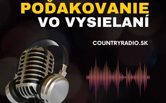 Poďakovanie vo vysielaní