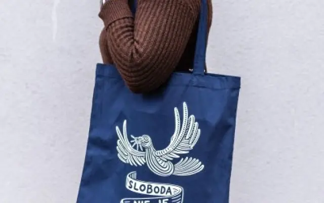 taška "Sloboda nie je happy end!"