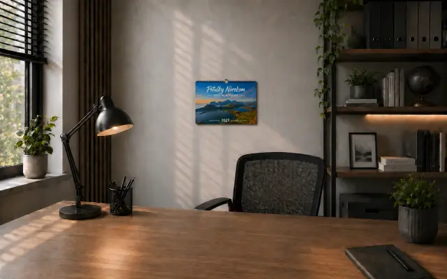 Nástenný kalendár A3 Potulky Nórskom 2027