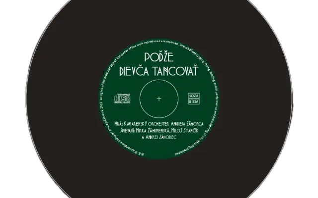 CD s venovaním a podpisom účinkujúcich