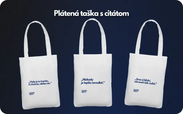 TSWILE.FILM | Plátená taška s citátom