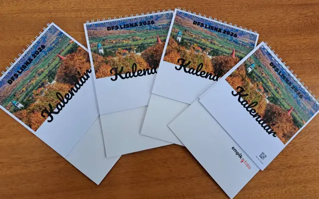 Stolový kalendár DFS Lisna