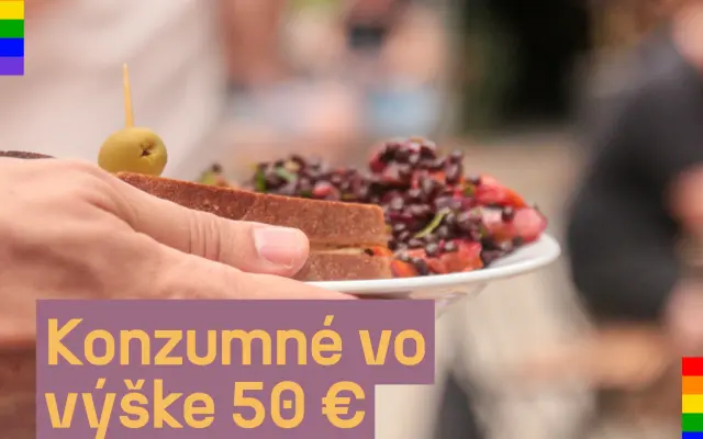 Konzumné vo výške 50 €