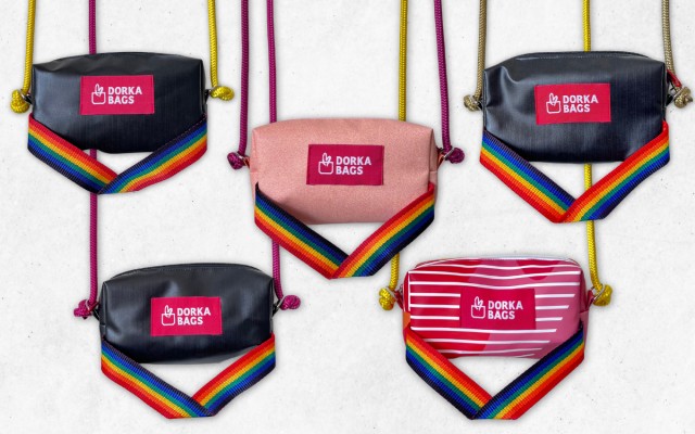 Dorka bags – tašky z reklamného bannera – limitovaná edícia pre PRIDE Košice