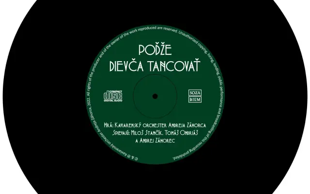 CD s venovaním a podpisom účinkujúcich