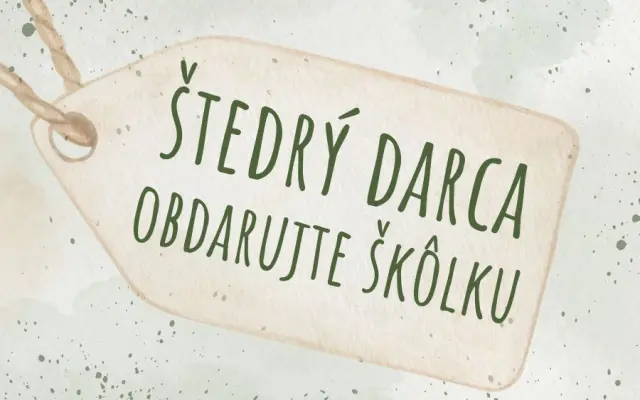 Štedrý darca – deťom v škôlke darujte tlačenú aj digitálnu knihu