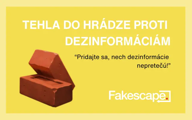 Tehla do hrádze proti dezinformáciám 🧱