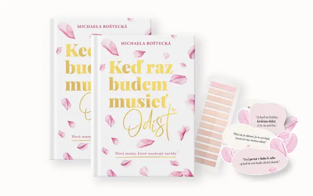 2x Kniha s osobným venovaním, nálepkami a farebnými samolepiacimi záložkami