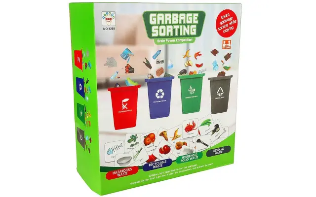 Spoločenská hra ako správne triediť odpad