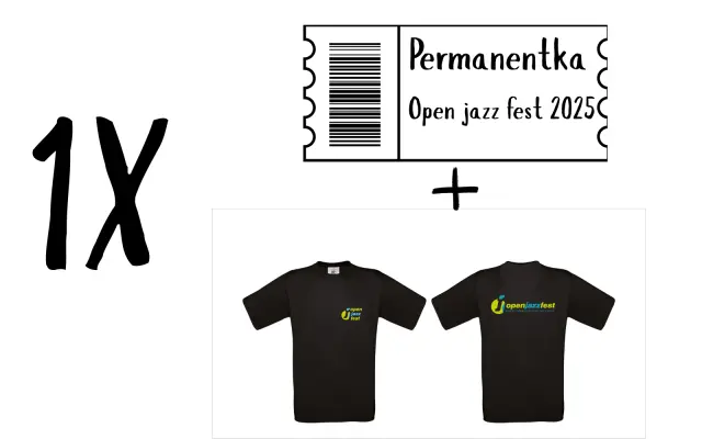 1 x permanentka na obidva dni festivalu + tričko s logom festivalu | Ticket + t-shirt