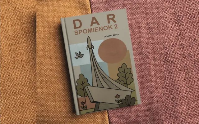 Kniha „Dar spomienok 2“ s venovaním autora