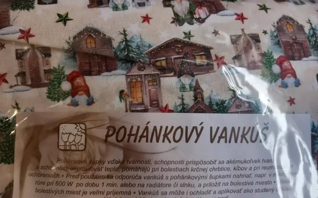 Masážny pohánkový , alebo voňavý  vankúš