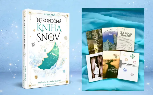 Kompletná kolekcia 6 kníh o snoch autorky nápadu + 1 NEKONEČNÁ KNIHA SNOV