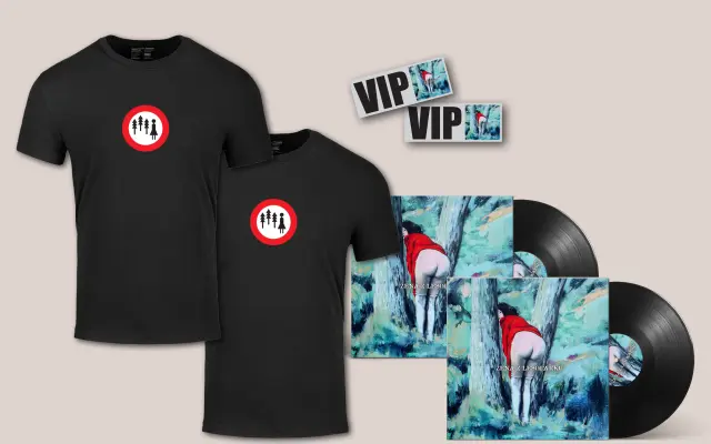 VIP koncertný zážitok + vinyl + tričko