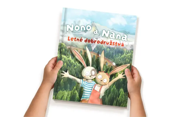 Kniha Nono a Nana – Letné dobrodružstvá