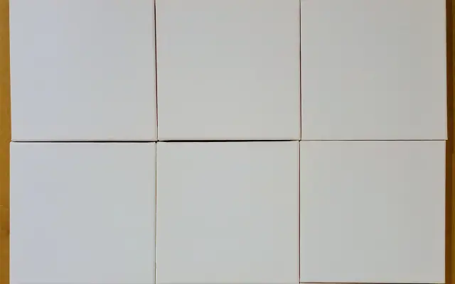 Jeden obraz rozdelený na 12 plátien a v každom vložené CD