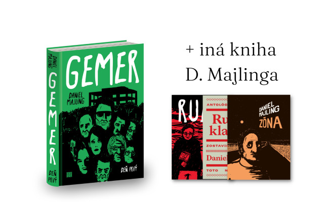 Gemer + iná kniha Daniela Majlinga podľa vlastného výberu