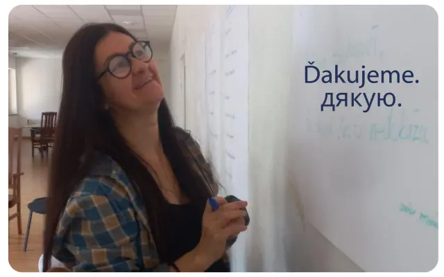Špeciálne poďakovanie