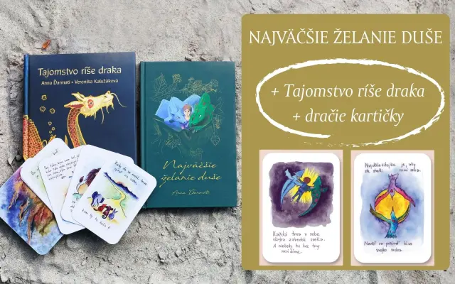 Želanie + Tajomstvo + Dračie karty (veľký balíček: 2 knihy a 1 balenie kariet)