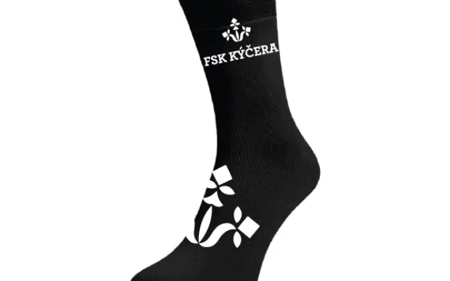 2 x ponožky s logom Fsk Kýčera