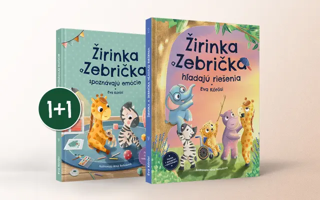 Séria kníh o Žirinke a Zebričke za výhodnú cenu
